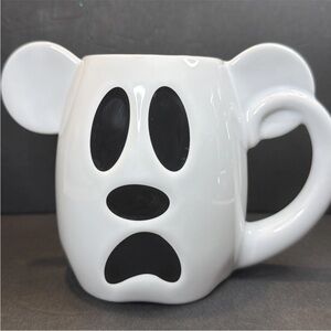 New Disney Parks Coffee Mug MICKEY MOUSE Ghost "Boo To You!" Halloween Cup